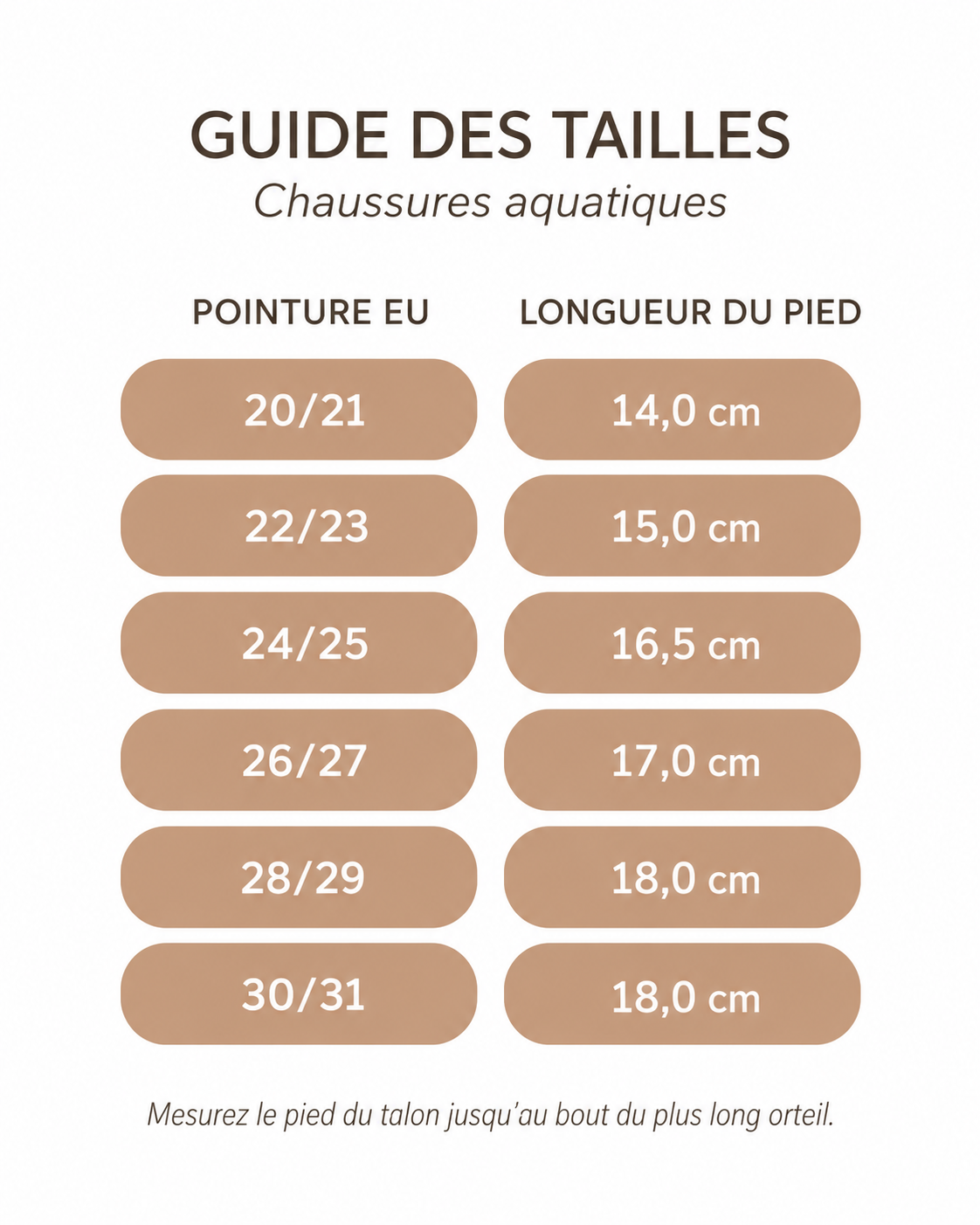 Chaussures aquatiques - Jardin Magique